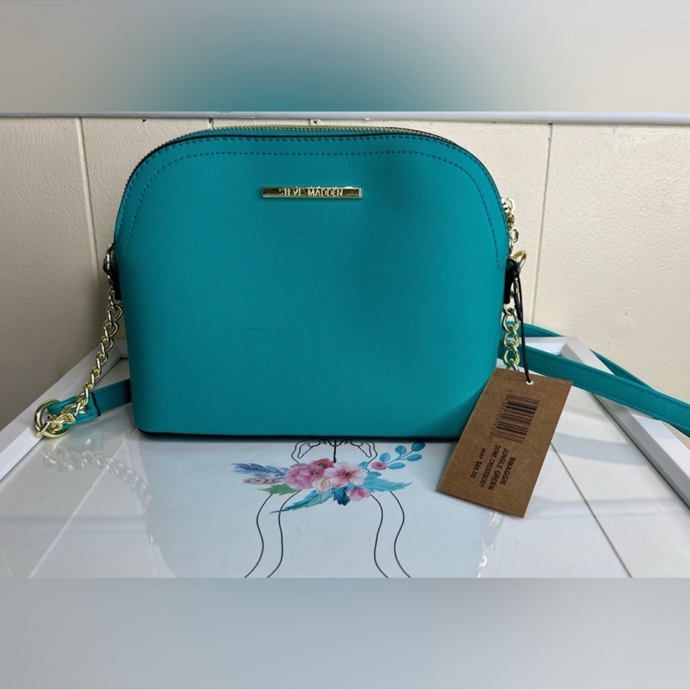 Steve Madden Bmaggie Dome Crossbody Jungle Green
